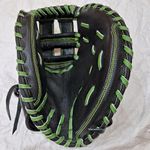 GDON Softball and Basebal Black Leather Left Hand Glove Mitts