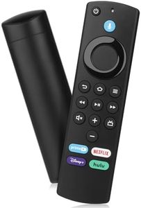 Replacement Voice Remote Fit for Fire AMZ Smart TVs Stick(2nd Gen,3rd Gen,Lite,4K,4K Max), Fit for Smart TVs Cube(1st Gen,2nd Gen), Fit for Smart TV(3rd Gen)