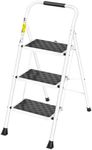 HBTower 3 Step Ladder, Step Stool f