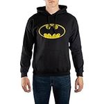 Bioworld DC Comics Batman Logo Men's Hoodie (Small) Black