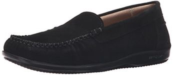 Arcopedico Women's Alice Black Suede Loafers 40 M