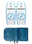 Two Bare Feet 42" Bodyboard Bundle - 2 x 42 'Future' Bodyboards of your choice + Premium Double Carry Bag (Future (Blue)+Future (Blue)+Blue Bag)