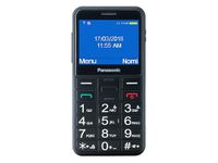 Panasonic KX-TU155 Essentials Mobile Phone for Elderly, Priority Call, Big Button Phone, SOS Emergency Button, Hearing Aid Compatible, Bluetooth, FM Radio, Camera, Black