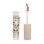 Makeup Revolution IRL Filter Finish Concealer, Medium to Full Coverage, Matte Finish, C2, Fair Skin Tones, 6g