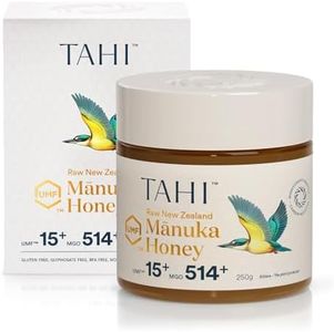 Tahi Raw Manuka Honey New Zealand UMF 15+ Certified (MGO 514+) - 100% Sustainable, Monofloral and Natural Honey - Non-GMO, Glyphosate-Free and Gluten-Free - New Zealand Manuka Pure Honey - 250gr.