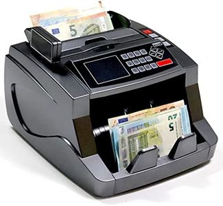 Geldzählmaschine BisBro Technology VC-2200 | Wertzähler für gemischte Banknoten | Sicher | Exakt | Blitzschnell | Erkennt Falschgeld | 1000 Banknoten pro Minute