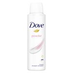 Dove Powder Anti-perspirant Deodorant Spray pack of 6 with ¼ moisturising cream for 48 hours of protection 150 ml