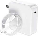 MacBook Pro Charger - 118W USB C Laptop Charger for MacBook Pro/MacBook Air 2022|2021|2020|2019|2018, Type-C PD Power Adapter for iPhone 15 Pro Max iPad Pro Air (with 6.6ft C-C Fast Charge Cable)