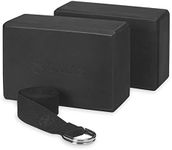 Gaiam Yoga Block & Yoga Strap Combo