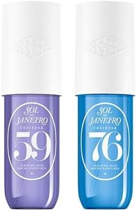 Sol de Janeiro Perfume Mist For All Duo | Unisex Fragrances for Women and Men | Cheirosa 59 & 76 | Woody Fragrances | Vanilla Musk | 3 fl oz each (Set of 2)
