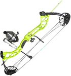 PSE ARCHERY D3 Bowfishing Compound Bow-Kit-Set-Arrow - Right Hand - Green - 30-40