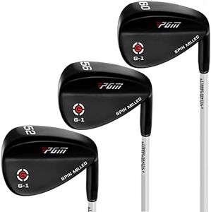 PGM Golf Wedge Set for Men&Women - 50/52/54/56/58/60/62/64 Degree Gap Wedge Sand Wedge Lob Wedge Right Hand - Milled Face for More Spin - Easily Escape from Bunker