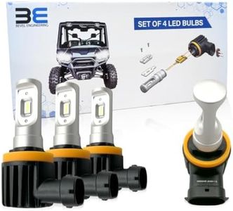 Bevel Engineering LED Replacement Headlight Bulbs for 2016-2026 Can-Am Defender HD10