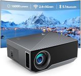 Wielio Projector with WiFi and Blue