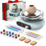 Alldeer Mini Pottery Wheel for Kids Teens Beginners Starters