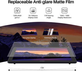 HUION KAMVAS 22 Drawing Tablet – 21.5" Pen Display for Artists