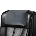 Head Pillow for Recliner Chair, Sofas, Non-Slip Adjustable Neck Support Attachment Cushion for Office Chair, Back Support Headrest Pillow for Couch (Grey)