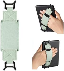 CoBak Secure Hand Strap for Kindle and Tablets - Versatile and Lightweight Finger Grip Holder for 6-7.5" Kindle/Kobo/Voyaga/Lenovo/Sony E-Book Tablet - High Elasticity, Sagegreen-1