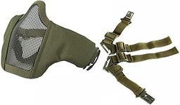 OneTigris 6" Foldable Half Face Mes