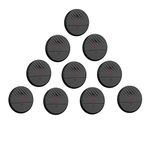 ThreeH Wireless Remote Door Alarm Black 4 125dB Loud Ultra-long Standby Slim Glass Break Burglar Detector 10 Packs