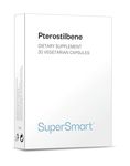 Supersmart - Pterostilbene 100 mg Per Day - More Powerful Than Resveratrol Supplement - Anti Aging & Antioxidant - Metabolic Booster | Non-GMO & Gluten Free - 30 Vegetarian Capsules