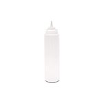 Andrew James Pack of 1 Transparent Clear Squeeze Bottle 350 ML - Plastic Squeeze Bottles for Ketchup BBQ Sauce Syrup Condiments Mustard Mayo Hot Sauce Olive Oil Dressing