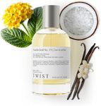 Twist Vanilla Gold No. 151- Inspired by Matieres Premieres Vanilla Powder, Long-Lasting Perfume for Women and Men, Vegan, Clean Ingredients, Coconut Powder & Heliotrope – Spray 100 ml | 3.4 fl. oz.
