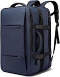 BANGE Travel Backpack for Men and Women, Blue, Medium, Modern