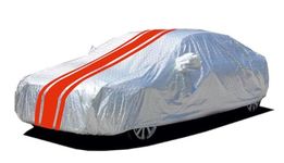 AMERICAN ARMOUR Racer Red Series 100% Waterproof Car Body Cover for BMW 3 Series with Mirror Pockets | UV Protection, Heavy Duty, All-Weather, Custom Fit | Indoor Outdoor Dust-Proof Cover