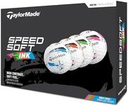 TaylorMade 2025 Golf SpeedSoft Ink Multi Golf Balls