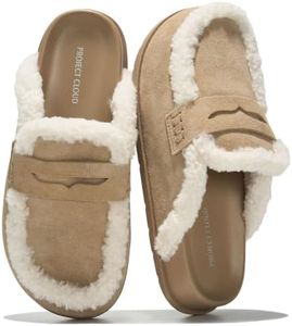 Project Cloud 100% Genuine Leather Slip-On Womens Clogs Mules for Women