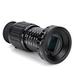 Acouto Director's Viewfinder VD-11X Professional Micro Director's Viewfinder with HD Multicoated Glass 11x Zoom Camera View Finder Phototgarphy Accessory Aluminum Body