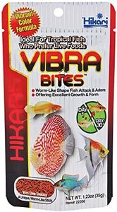 Hikari HK22206 1.23 oz Vibra Bites Tropical Fish Food