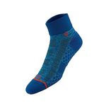 TEGO - Socks - Quarter Length Trail light Medium (1 Pack) -Sports, Running Socks for Men, Women, Blue