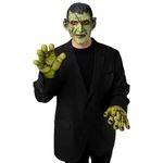 Wicked Costumes Adult Deluxe Frankie Halloween Latex Mask & Hands Set