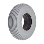 AlveyTech 2.80/2.50-4 (9"x3") Foam-Filled Mobility Tire with C179G Spirit Ribbed Tread