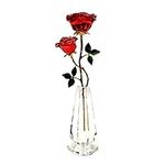 wsmart Crystal Rose Flower Glass Ro