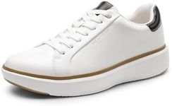 Bruno Marc Men's Dress Fashion Sneakers Casual Shoes,Size 10,White,SBFS2418M