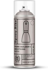 Spray.Bike Frame Builder's Smoothing Filler Spray Paint | Metal Repair Putty for Bike Painting & Repair | Easy Use, Durable, Requires Only 1 Coat | Bike Repair Tools | Gray Spray Putty, 400ml