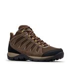 Columbia Men's Redmond V2 Mid Waterproof Hiking Shoe, Brown, 10 UK