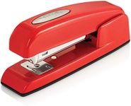 Swingline 747 Compact Stapler, 25-Sheet Capacity, Tacking Ability, Anvil Rotates, Rio Red (6447474750)