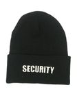 Unisex Security Guard Winter HAT Cap Black