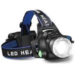 CUGHYS Headlamp Flashlight, USB Rec