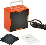 VEVOR Solder Fume Extractor, 38W Desktop Soldering Smoke Extractor with 3-Stage Filter, 86.63m³/h Strong Suction, Compact Mini Size Smoke Absorber Remover for DIY Soldering, Phone Repair, 3D Print
