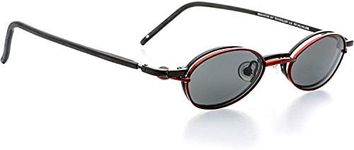 Clip-On ONLY Magnetic Eyewear - Oval Shape, Metal Optical Shape Frames -Blush