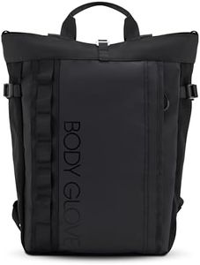 BODY GLOVE Backpack Tote Bag for Women and Men, Convertible Tote bag Handbag Backpack with Laptop Sleeve for Work and School (BLACK)