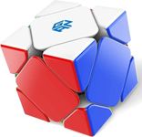 Bukefuno GAN Skewb M 8 Magnets Speed Cube GAN Skewb Magnetic MagicCore Positioning (8 Magnets Standard Version)