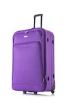 26" Medium Lightweight Expandable Suitcase Luggage Case Trolley Bag Travel