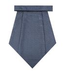 LEONARDI Men's Printed Cravat | Navy | Microfibre | Pack of 1 | Superior finishing | size - standard |