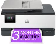 HP OfficeJet Pro 8122e All-in-One Printer | Colour | Printer for Home | Print, Scan, Copy Automatic document feeder| 3 months of Instant Ink with HP | Print over VPN with HP+ | Up to 3 years Warranty